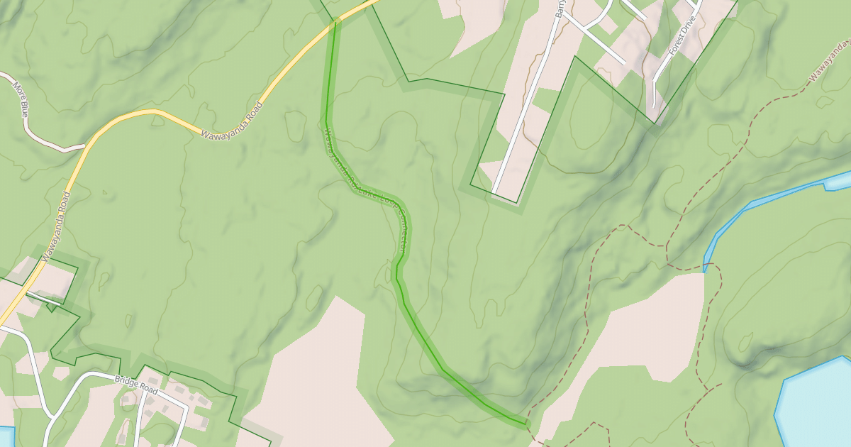 Map preview of Wawayanda Rd/Lake Loop Connector