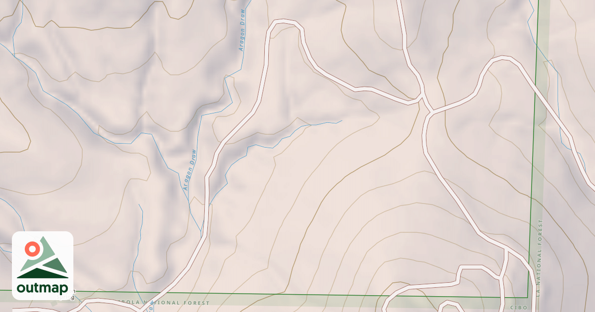 Map of USFS National Forest System Roads {3531AF59-CD86-4F32-9B41-C7F253312D7B}