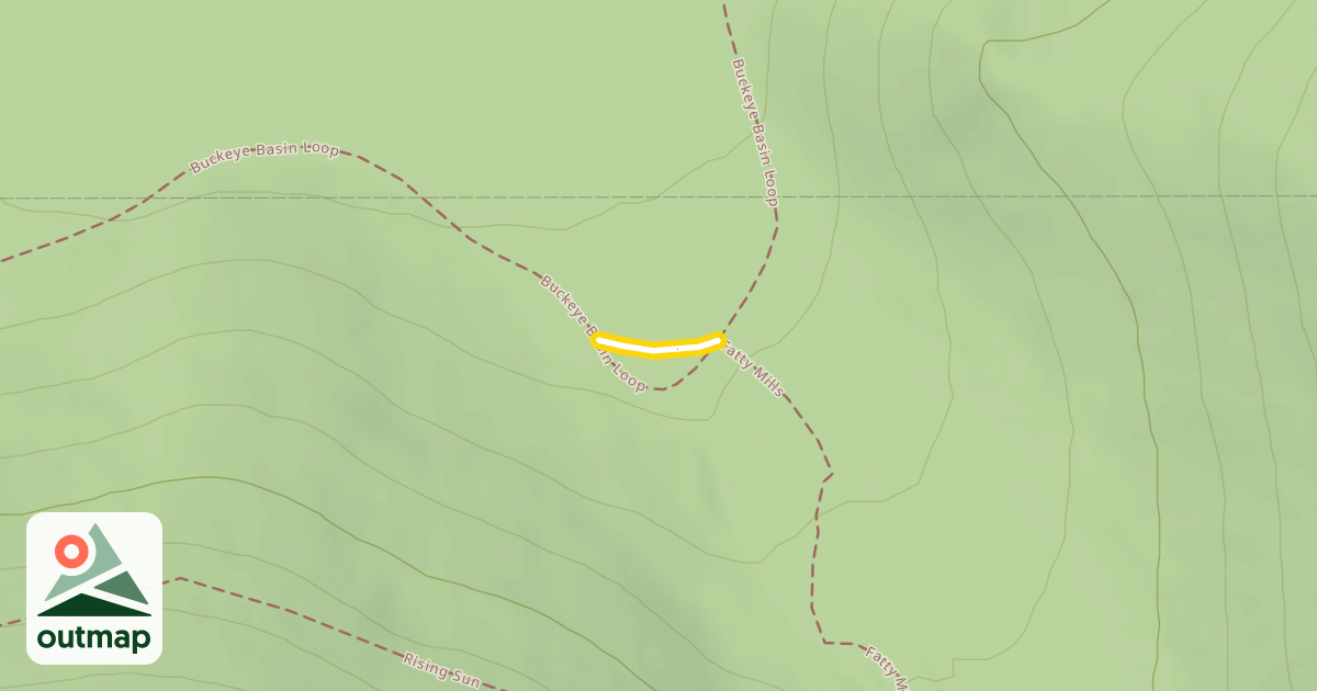Map of Buckeye Basin Loop
