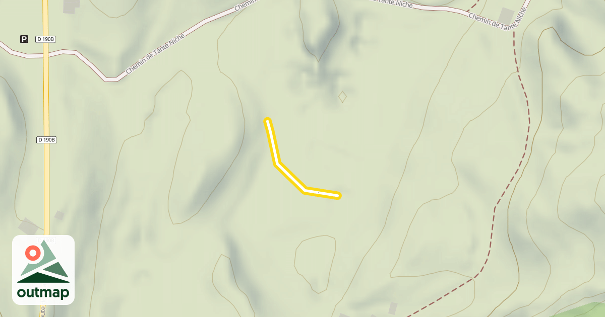 Map of La Verte