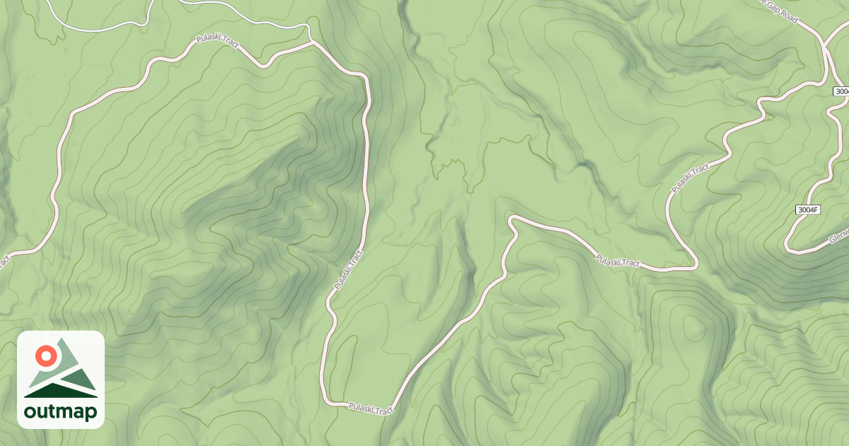 Map of PULASKI TRACT