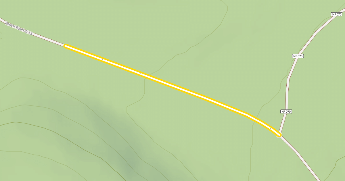 Map preview of Forest Road 4615