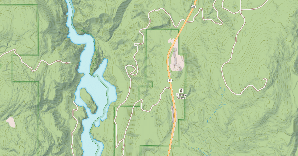 Map preview of USFS Motor Vehicle Use Map Roads {844762E0-6B31-4D21-ADEC-776A5FB7E732}