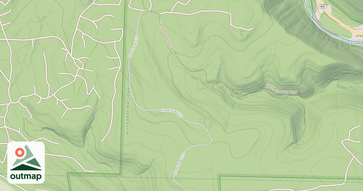 Map of MESSENGER RUN - A