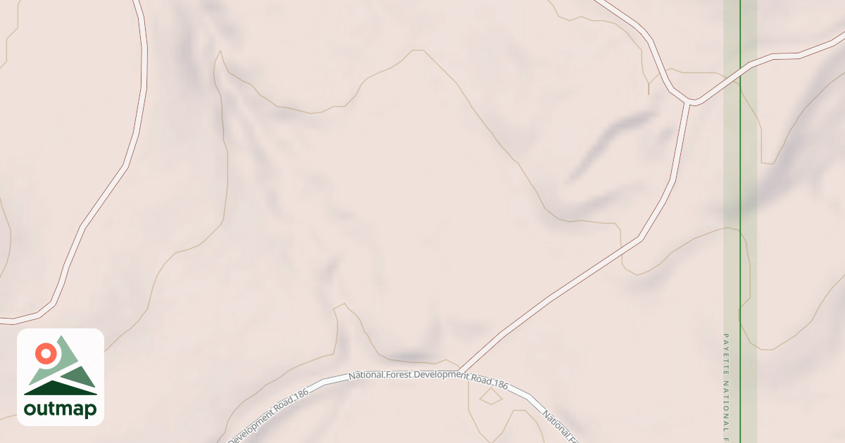 Map of CABIN CREEK CG