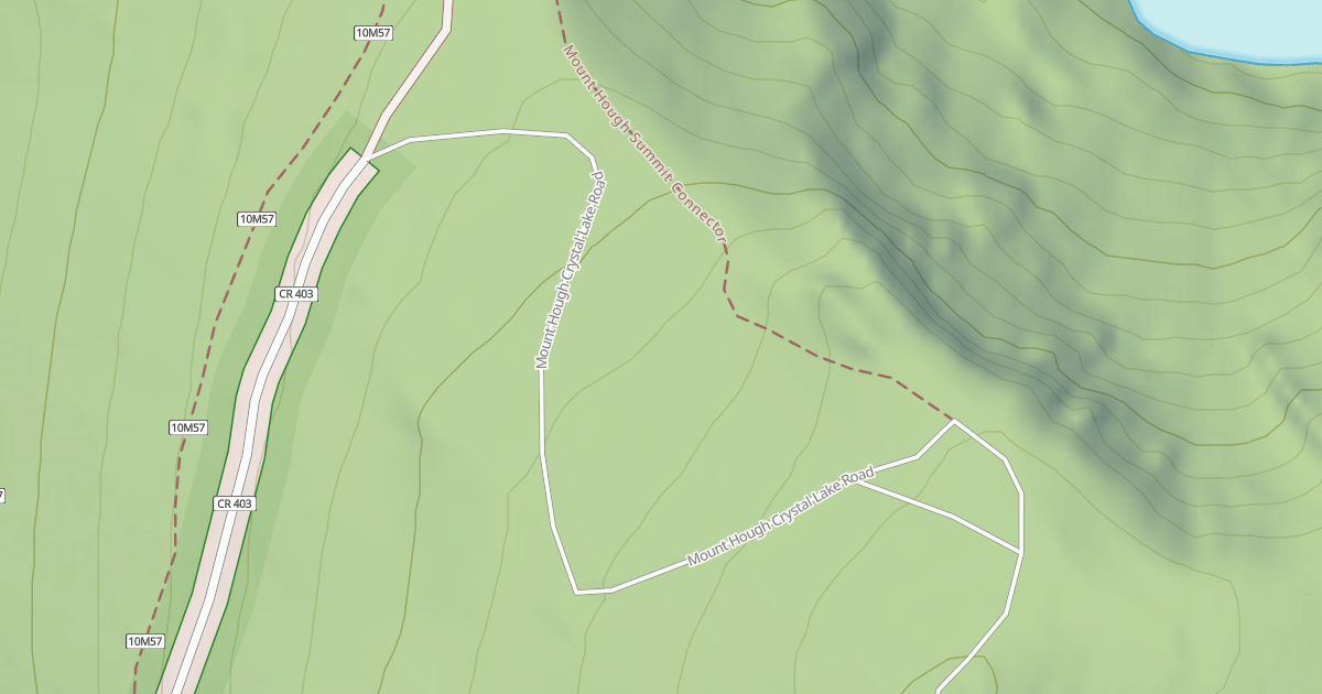 Map preview of CRYSTAL LAKE SPUR