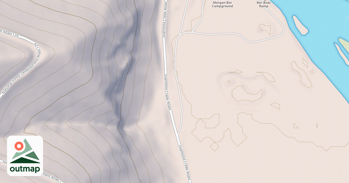 Map of BLM National GTLF Public Motorized Roads 5f2e1304-46b8-4579-8a9e-eed678fc6c6b