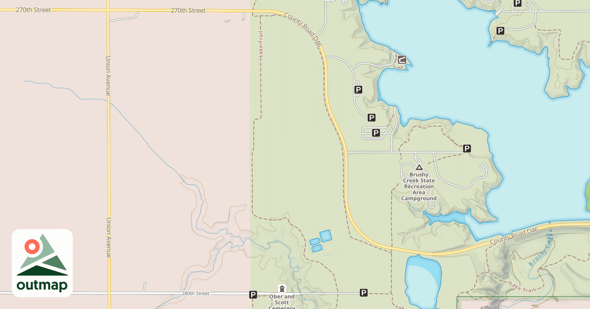 Map of Lake