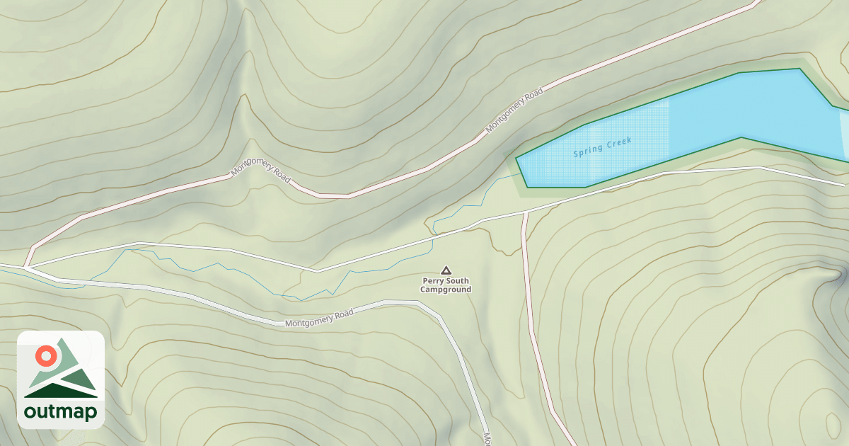 Map of PERRY SOUTH EAST