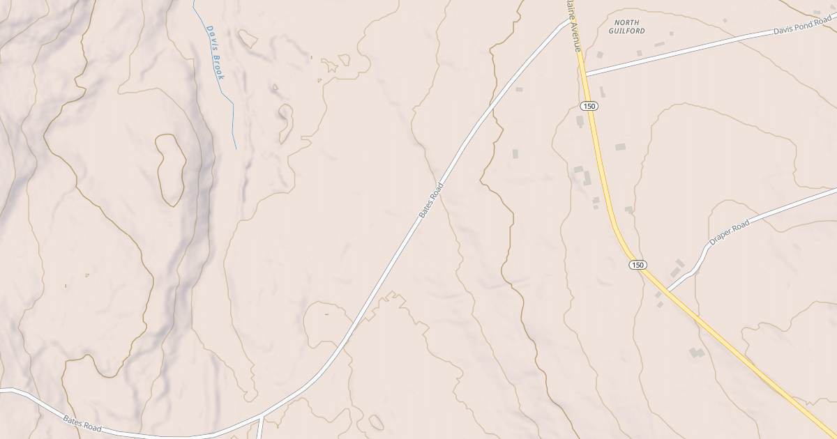 Map preview of Maine Statewide ATV Trails 158