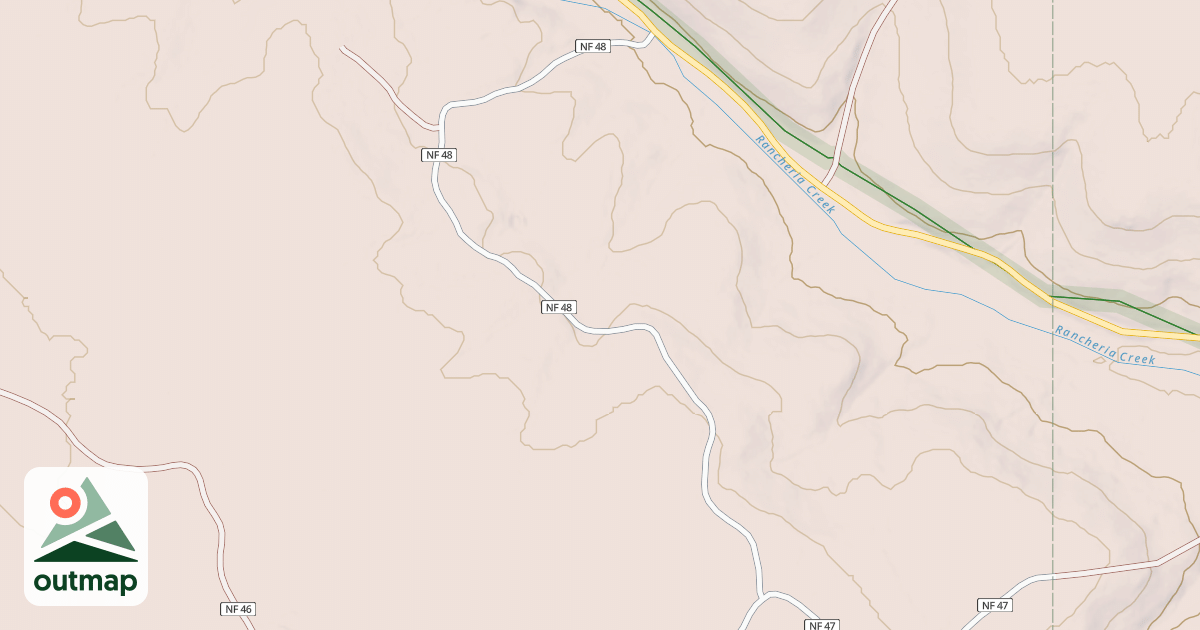 Map of USFS Motor Vehicle Use Map Roads {09F439AC-4D3E-4ADC-A68C-D30BA419BEF0}