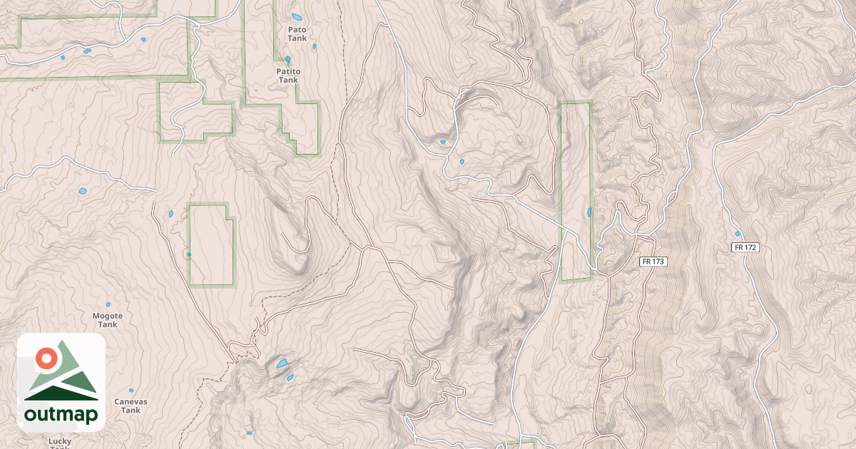 Map of MOGOTE
