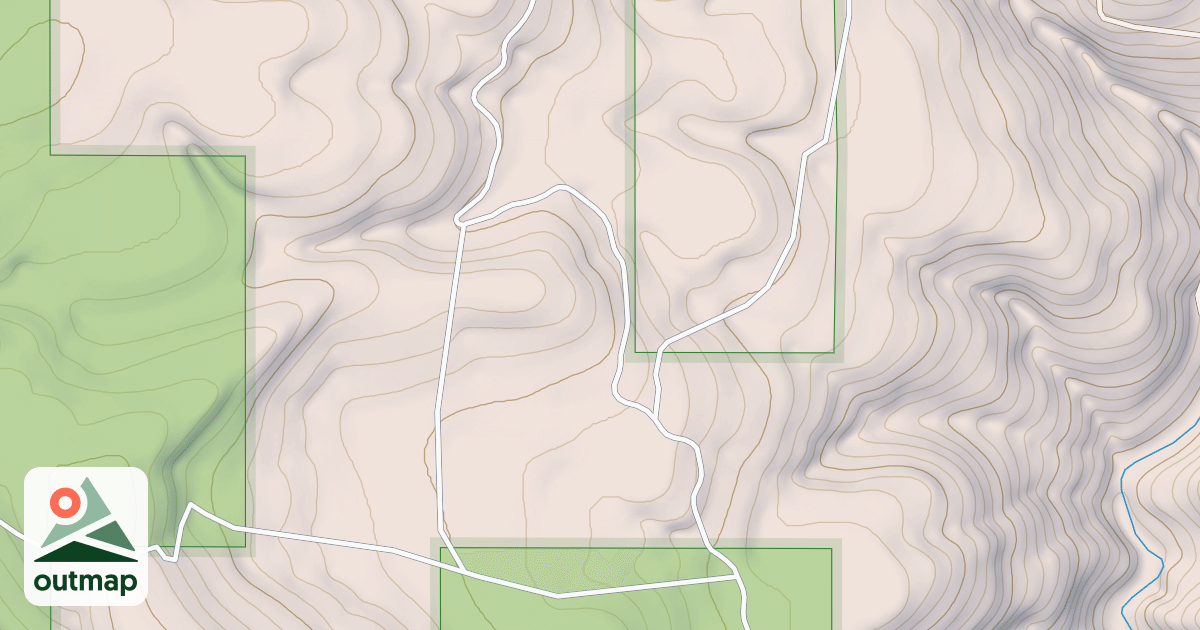 Map of LOWER CLOVER LEAF