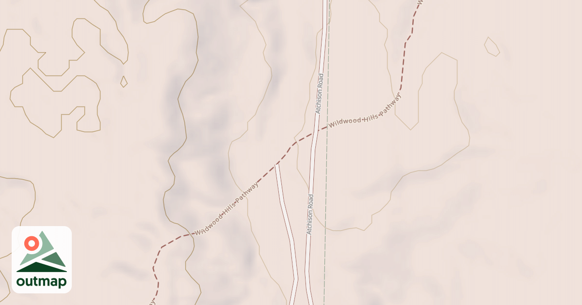 Map of Wildwood Hills Pathway