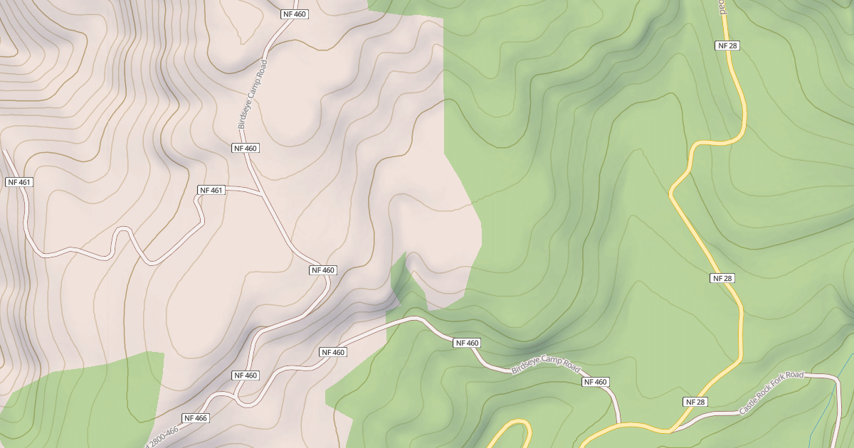 Map preview of BIRDSEYE CAMP