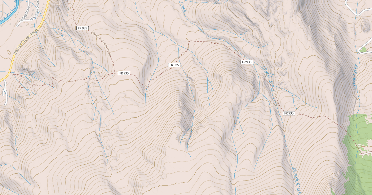 Map preview of CHURCH CREEK