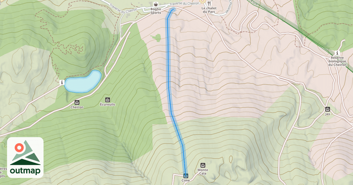 Map of Le Lièvre