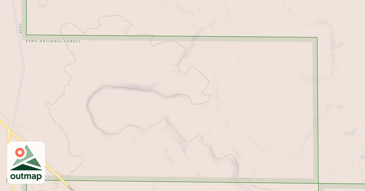 Map of FR 2760 SPUR A