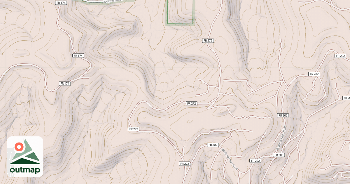 Map of WILLOW CREEK BR
