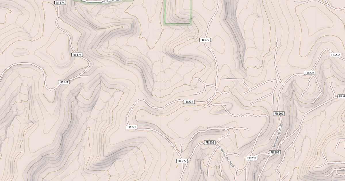 Map preview of WILLOW CREEK BR