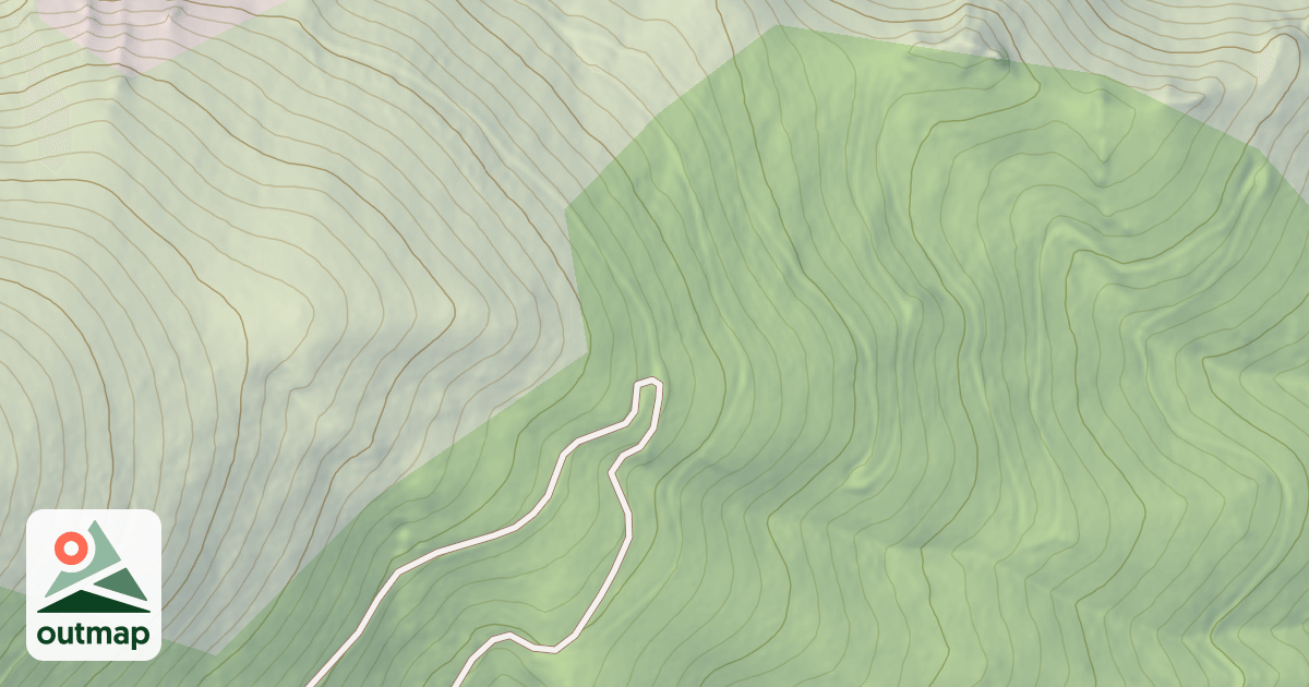Map of (FDR) BIG CREEK RIDGE
