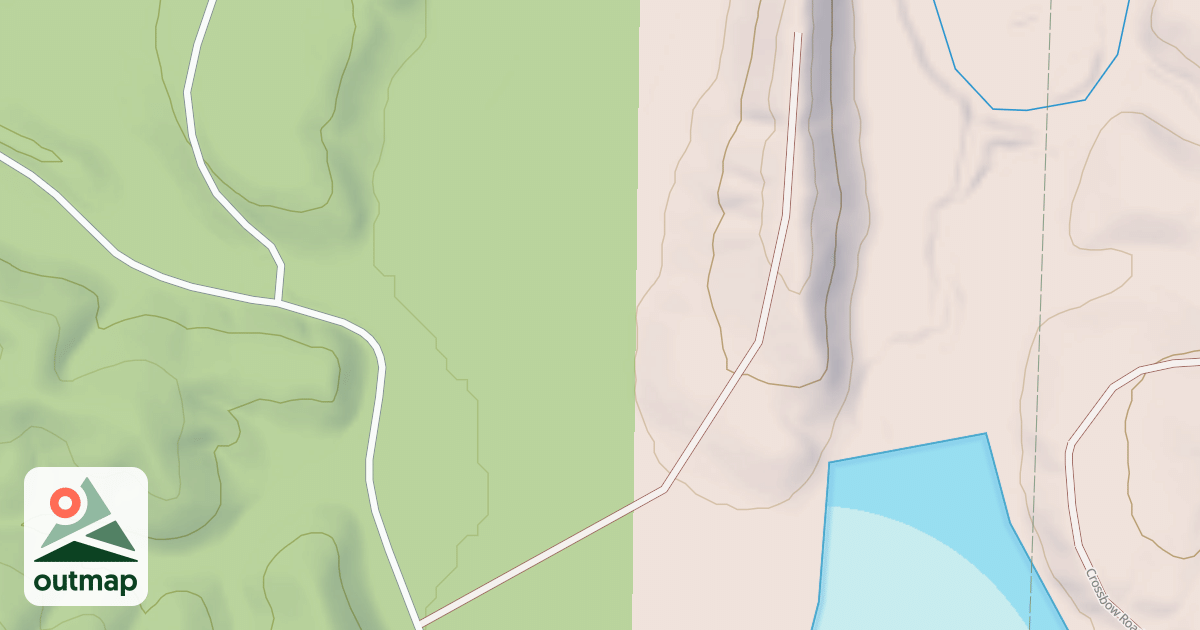 Map of USFS Motor Vehicle Use Map Roads {7AE5C9F4-8A82-48B5-BFFF-3CF74B8E9BB7}