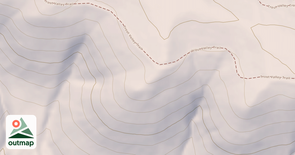 Map of Trout Valley Trail