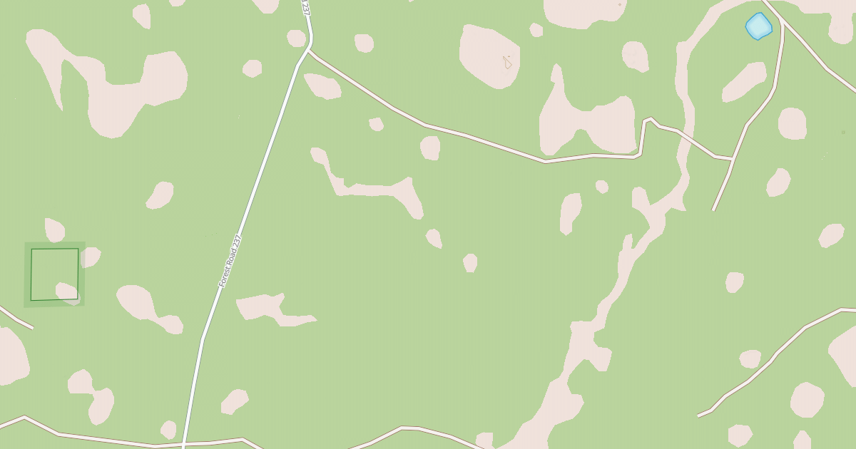 Map preview of USFS National Forest System Roads {986170E6-510E-4BE9-8A23-DC3E09FFA659}