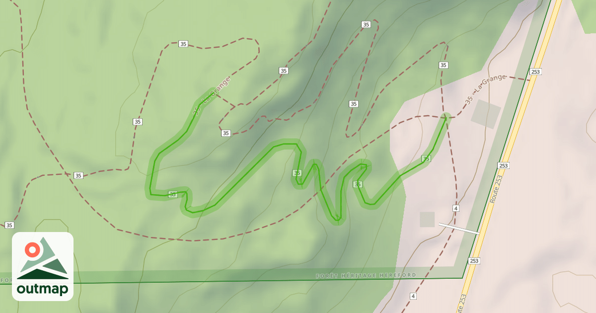 Map of 35 - La Grange