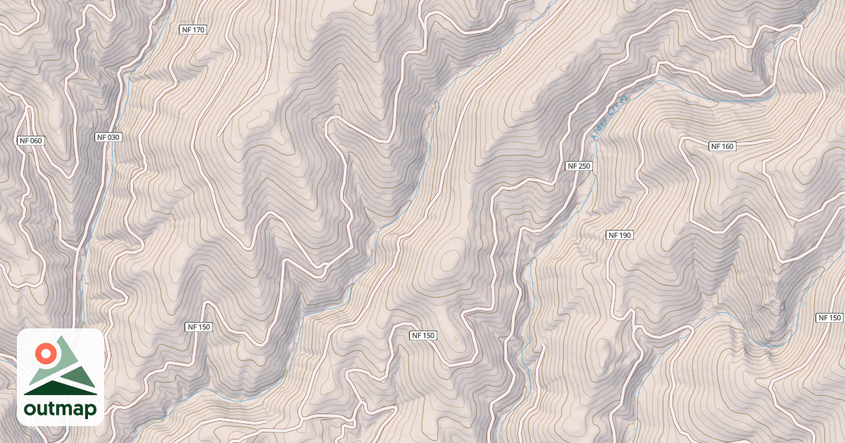 Map of MARBLE PASS ROAD