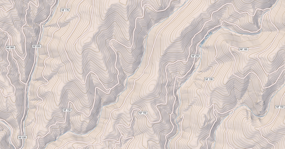 Map preview of MARBLE PASS ROAD