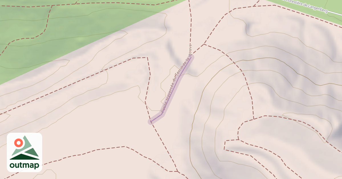 Map of Petite traversée du Terril de la Houve