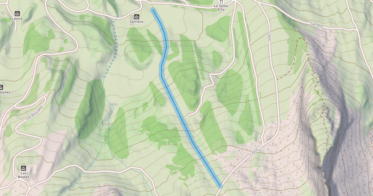 Map preview of Sarrière