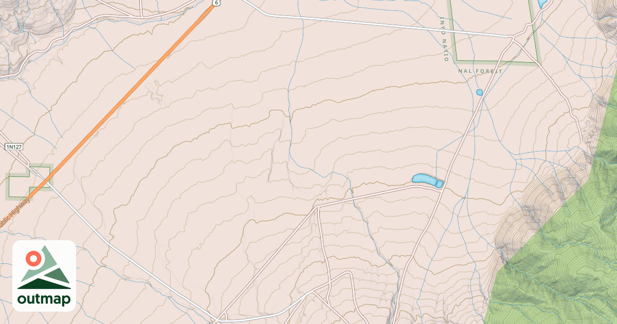 Map of USFS Motor Vehicle Use Map Roads {67C8CCDF-9CCE-429A-87C9-D8E6DA5DCEE9}