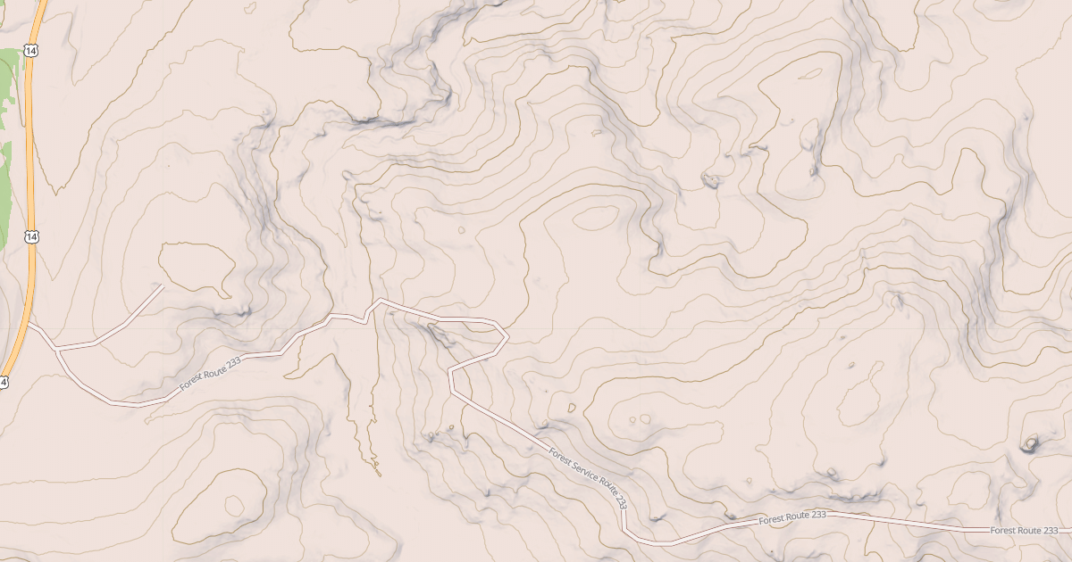 Map preview of DUNCAN LAKE RD