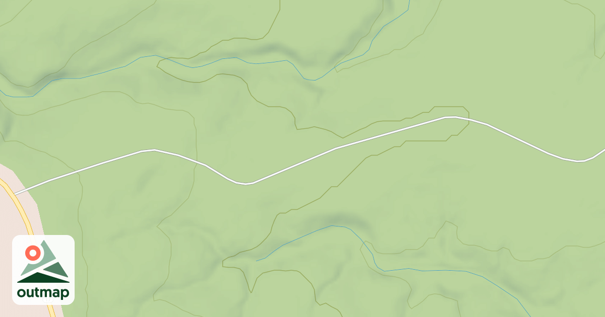 Map of BRUSHY HOLLOW