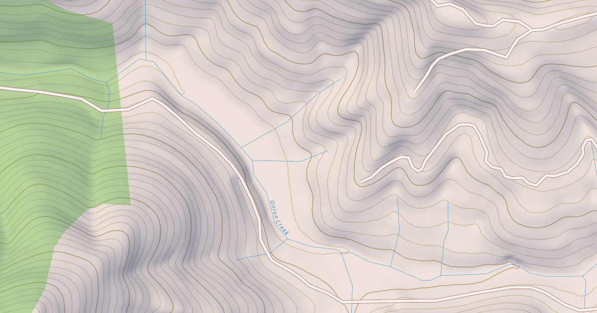 Map preview of ONION CREEK RIDGE