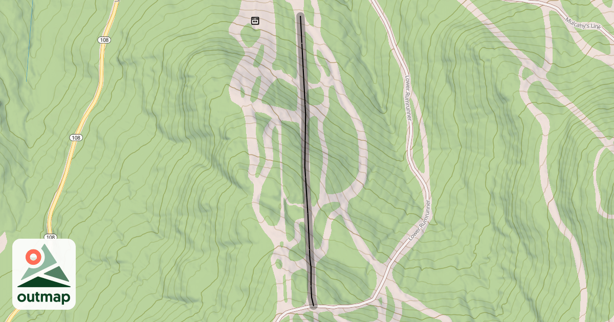 Map of Upper Exhibition