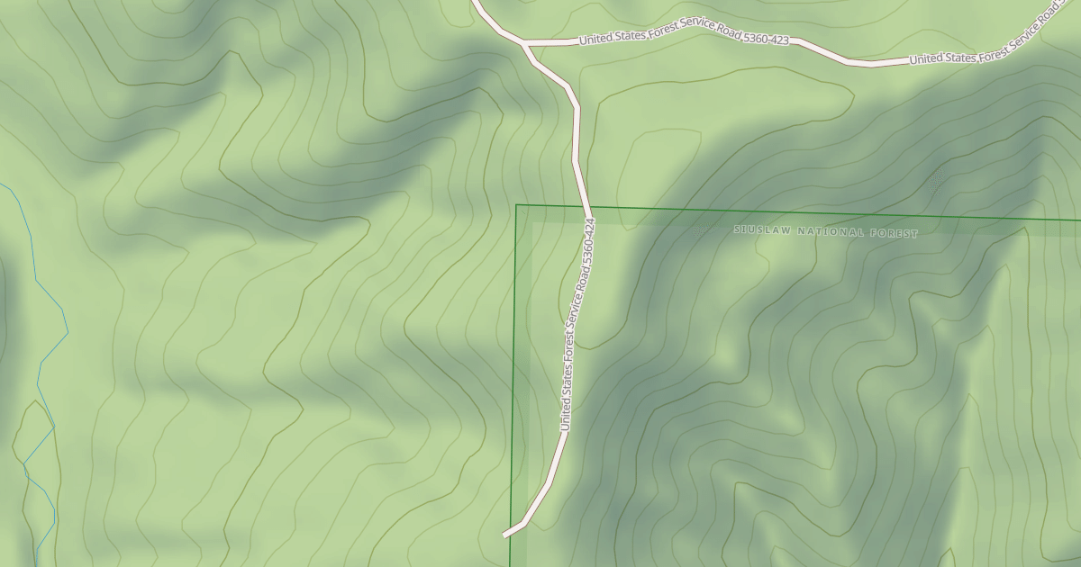 Map preview of USFS National Forest System Roads {492D778D-A319-41AD-9DB8-B7FE2FEB7E74}