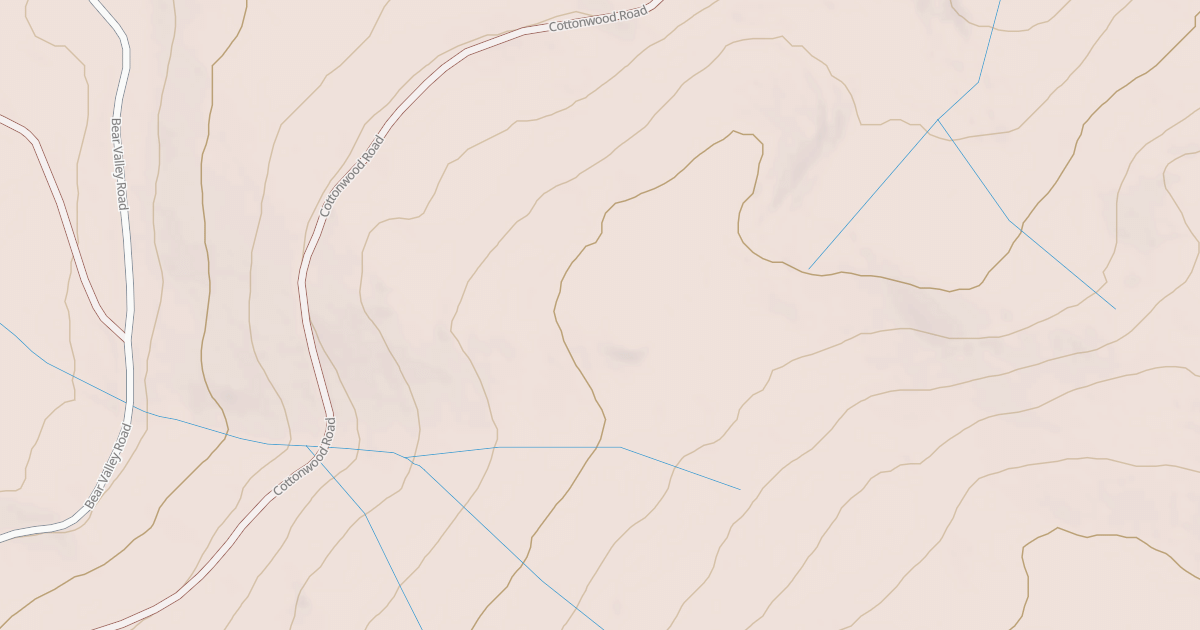 Map preview of COTTONWOOD SPUR