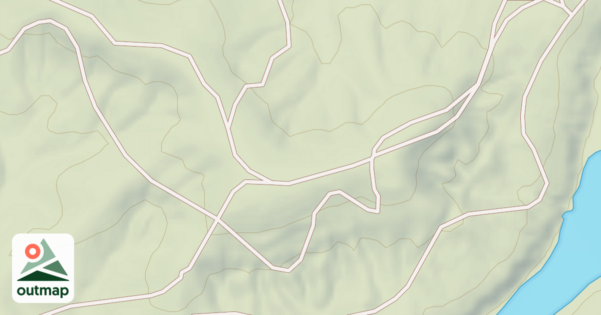 Map of Interlake State Recreation Area Trails