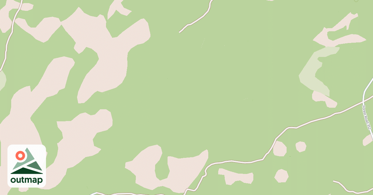 Map of USFS National Forest System Roads {B6CE5F08-3688-401E-BC4A-1016480D94E7}