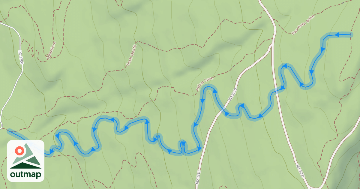 Map of Blue Ribbon