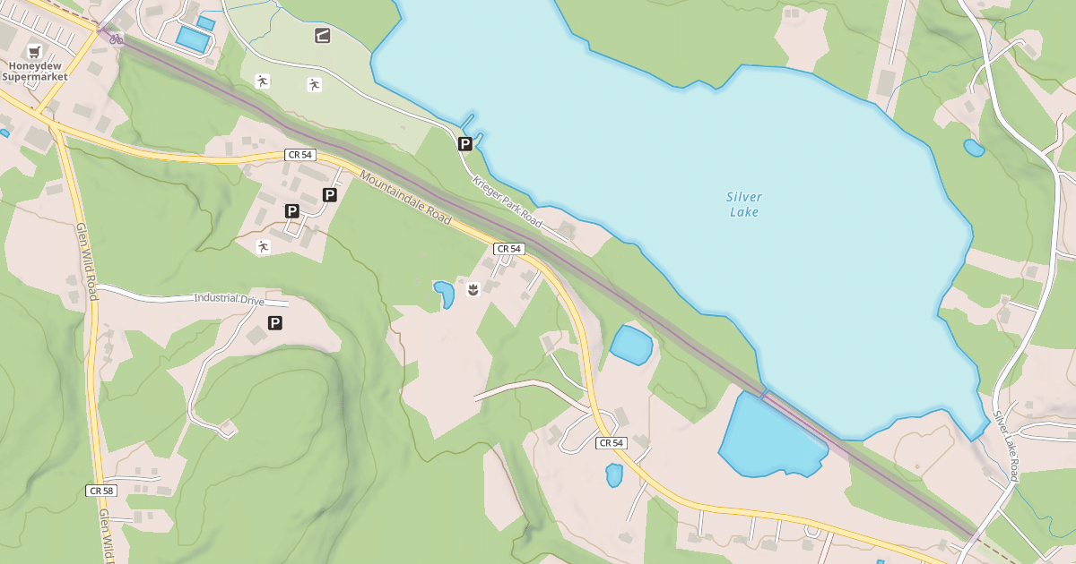 Map preview of Woodridge O&W Rail Trail
