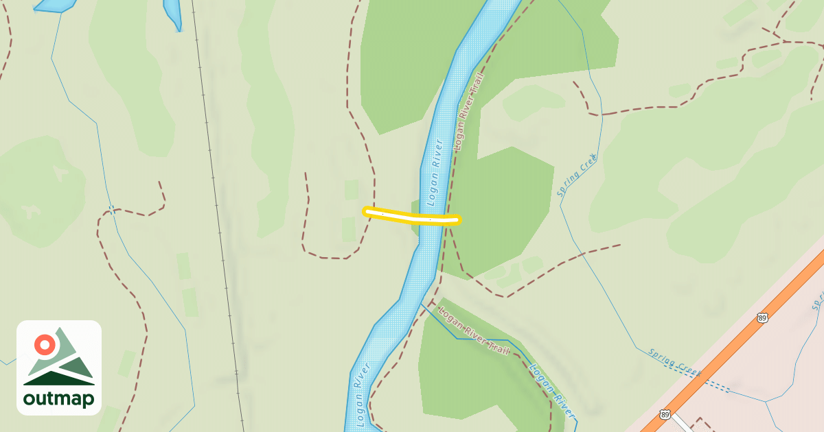 Map of Heritage Park Nordic Track