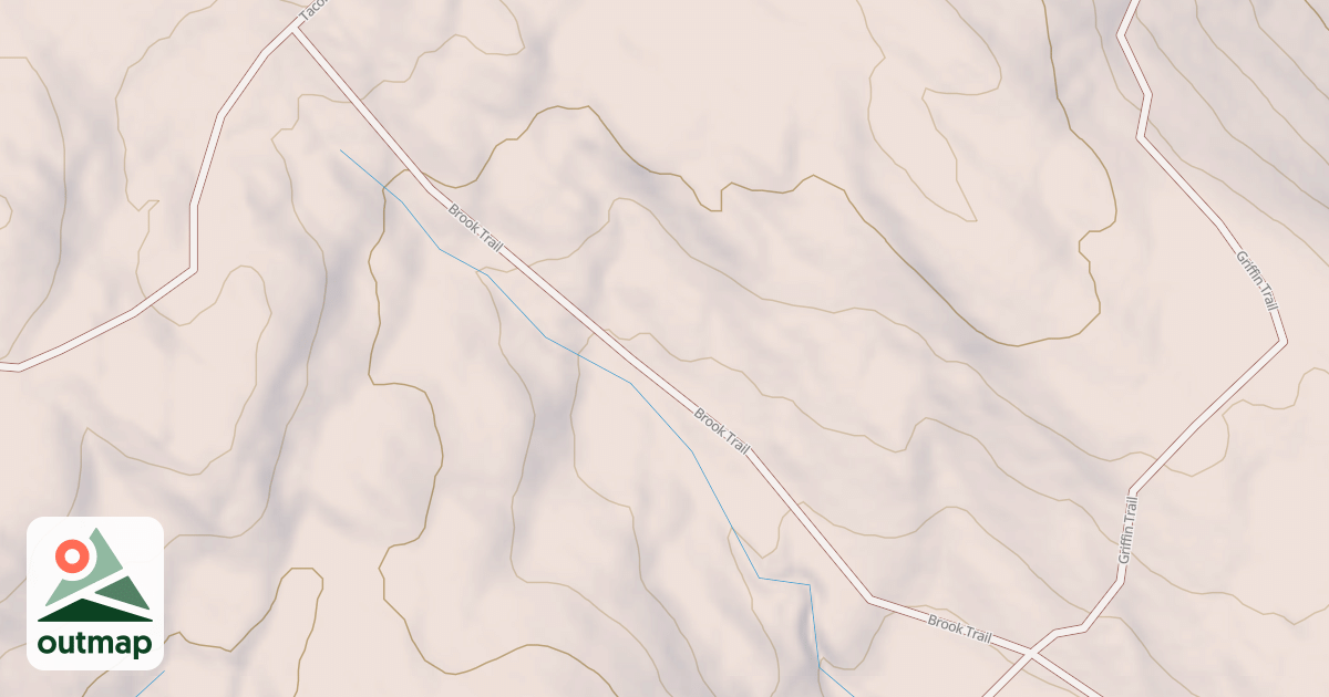 Map of Brook Trail