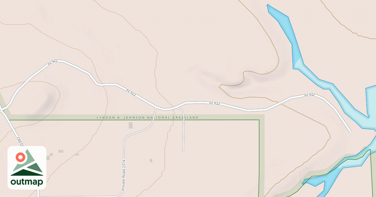 Map of WEST BLACK CREEK LAKE