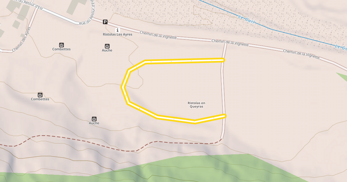 Map preview of Les Ayres