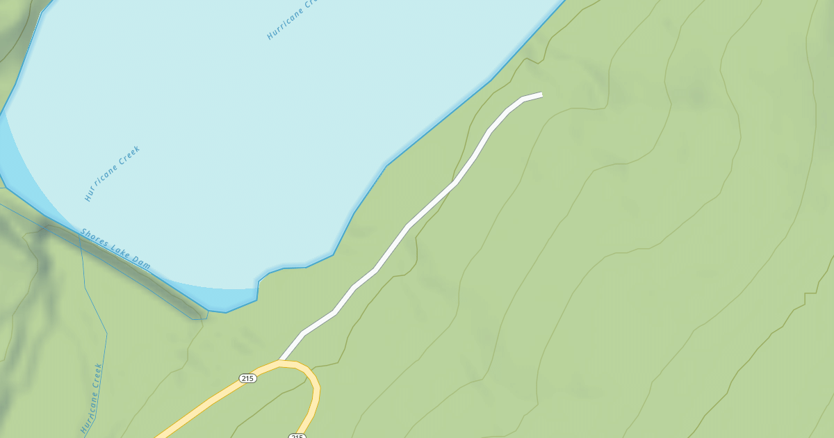 Map preview of SHORES LAKE PICNIC AREA