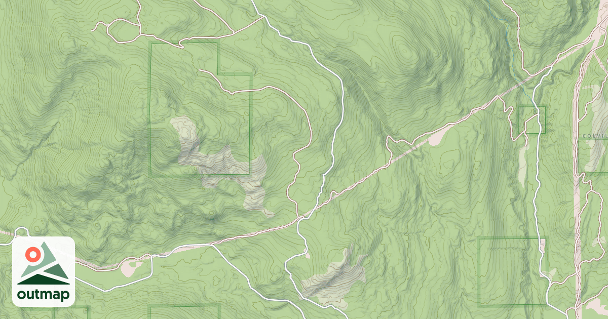 Map of JIM CREEK MINE